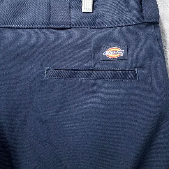 Dickies Pants Mens 40×30 Blue 874 Original FIT Flat front - Picture 7 of 12